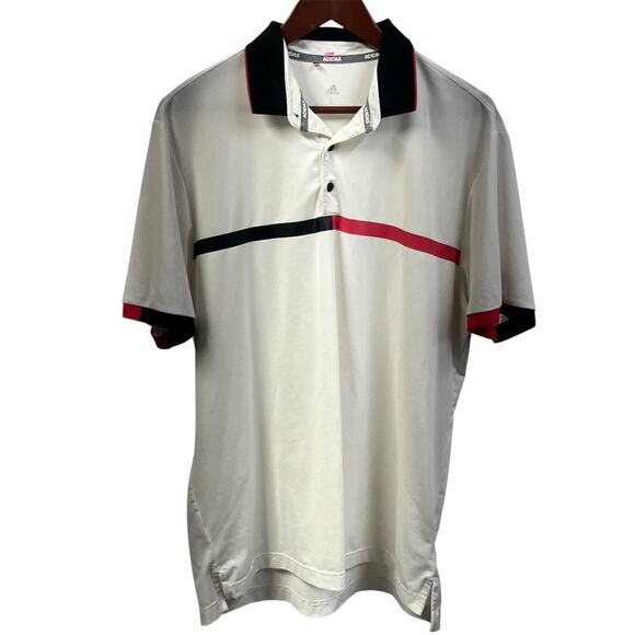 Adidas‎ Men's Large Golf Polo Ultimate365 Short sleeve UPF 50 FR1165 Summer - Picture 1 of 14